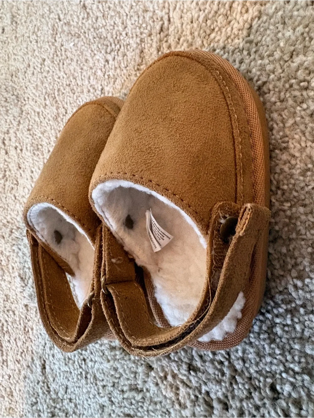 Toddler Fleece-Lined Moccasin Slippers